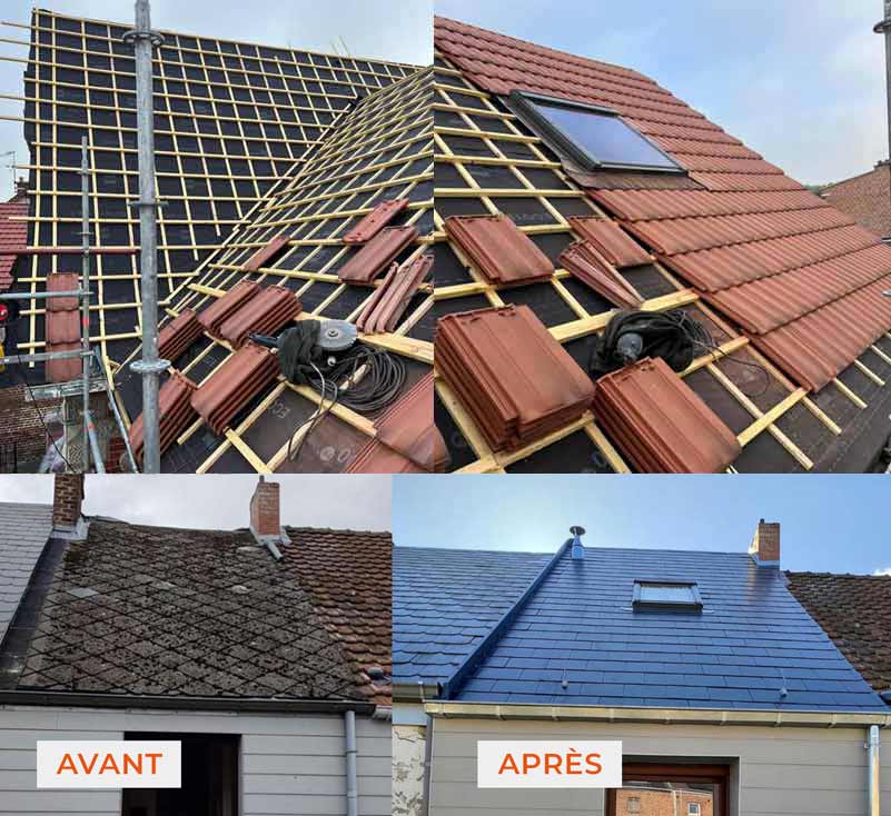Travaux de couverture -  Roofwall Rhode Sint Genèse : couvreur toiturier, ardoisier en Belgique : construction ou rénovation de votre toiture : ardoises, tuiles… Faitage. Dépannage et intervention en urgence pour votre toit. RHODE SINT GENÈSE - RHODE SAINT GENÈSE : intervention en BELGIQUE: région Flamande, Wallonne et Bruxelles, Liège ….