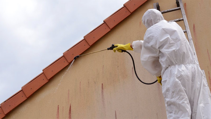 Nettoyage et peinture façade - Roofwall Rhode Sint Genèse : peintre en Belgique :  nettoyage, traitement anti-mousse, ravalement peinture façade imperméabilisation hydrofuge façade . RHODE SINT GENÈSE - RHODE SAINT GENÈSE : intervention en BELGIQUE: région Flamande, Wallonne et Bruxelles, Liège ….